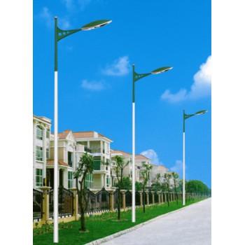 厂家直销路灯杆 led太阳能灯杆厂 6米单双挑抱臂道路照明 - 供应产品